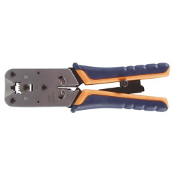 PINCE A SERTIR PROFESSIONNELLE POUR CONNECTEUR MODULAIRE 8P8C (RJ45) -