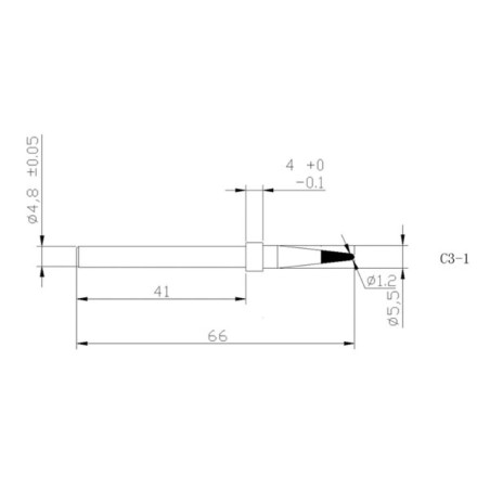 FER À SOUDER POUR LA SOUDURE SANS PLOMB - 30W