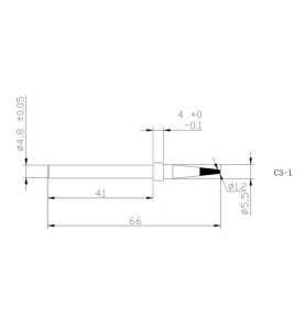 FER À SOUDER POUR LA SOUDURE SANS PLOMB - 30W - Velleman