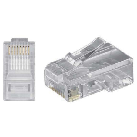 FICHE MODULAIRE RJ45 8P8C CAT6 - Velleman