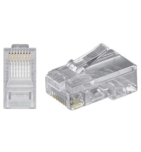 FICHE MODULAIRE RJ45 8P8C CAT6 - Velleman