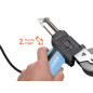 FER À SOUDER AVEC APPORT DE SOUDURE, 30/60 W SÉLECTIONNABLE