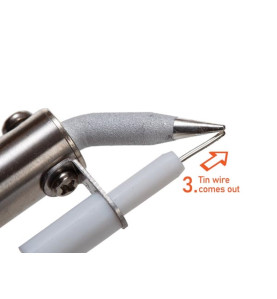 FER À SOUDER AVEC APPORT DE SOUDURE, 30/60 W SÉLECTIONNABLE - Velleman