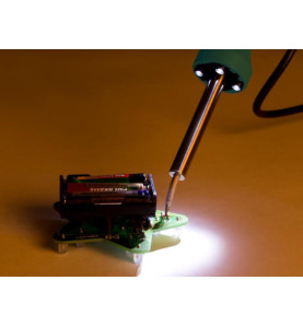 FER À SOUDER HAUTE QUALITÉ AVEC 4 LEDs - 30 W / 230 VCA - Velleman