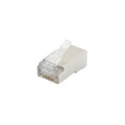 FICHE MODULAIRE RJ45 8P8C POUR CABLES RONDS BLINDES