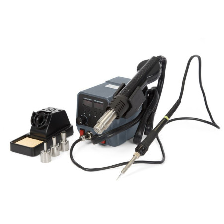 STATION À AIR CHAUD POUR COMPOSANTS CMS - 2 EN 1 - Velleman
