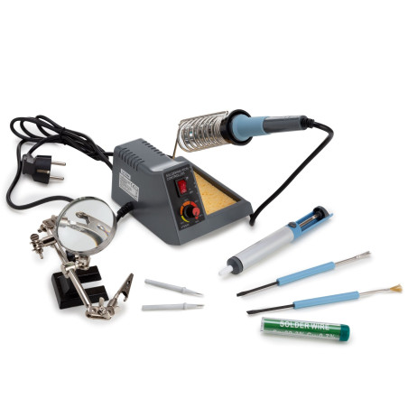KIT STATION DE SOUDAGE AVEC TEMPÉRATURE RÉGLABLE - 40-48 W - 150-480 °