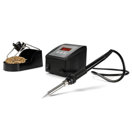 STATION DE SOUDAGE - 80 W / 230 V - TEMPÉRATURE RÉGLABLE & ÉLÉMENT CHA