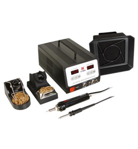STATION DE SOUDAGE & DESSOUDAGE AVEC TEMPÉRATURE RÉGLABLE 100W/230V - 