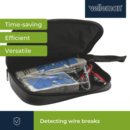 Testeur de cable avec generateur de tonalite