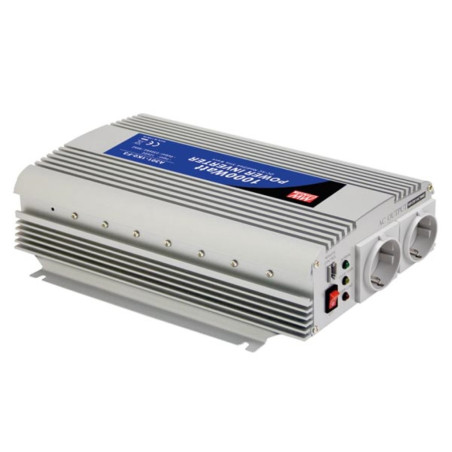MEAN WELL - CONVERTISSEUR CC-CA À ONDE SINUSOÏDALE MODIFIÉE - 1000 W -
