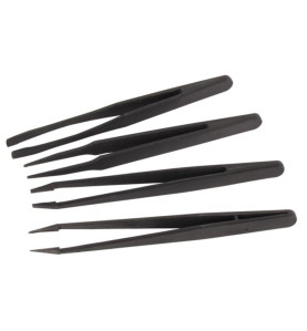 JEU DE 4 PINCETTES NON CONDUCTRICES - Velleman