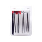 JEU DE 4 PINCETTES NON CONDUCTRICES
