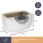 NETTOYEUR À ULTRASONS À MINUTEUR - 2.6 L