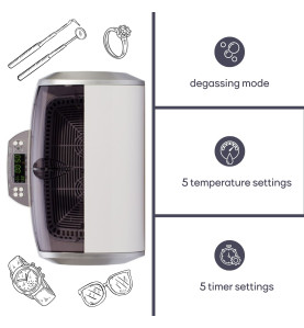 NETTOYEUR À ULTRASONS À MINUTEUR - 6 L - Velleman