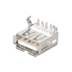 USB A FEMELLE, SIMPLE CONNECTEUR 90°, POUR CI - Velleman