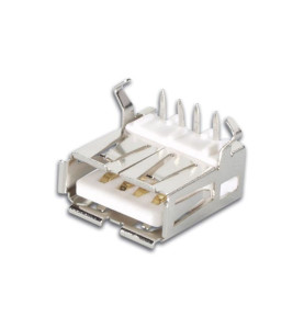 USB A FEMELLE, SIMPLE CONNECTEUR 90°, POUR CI - Velleman