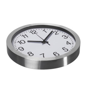 HORLOGE MURALE EN ALUMINIUM - Ø 30 cm - Velleman