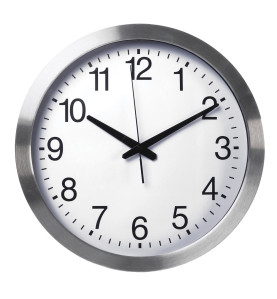 HORLOGE MURALE EN ALUMINIUM - Ø 40 cm - Velleman