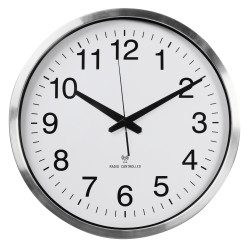 HORLOGE MURALE EN ALUMINIUM - Ø 50 cm - Velleman