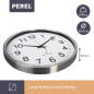 HORLOGE MURALE EN ALUMINIUM - Ø 50 cm HORLOGE MURALE EN ALUMINIUM - Ø 50 cm