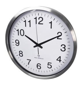 HORLOGE MURALE EN ALUMINIUM - Ø 50 cm - Velleman