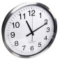 HORLOGE MURALE EN ALUMINIUM - Ø 50 cm HORLOGE MURALE EN ALUMINIUM - Ø 50 cm