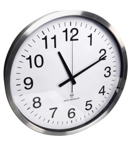 HORLOGE MURALE EN ALUMINIUM - Ø 50 cm - Velleman