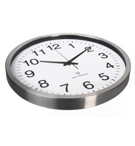 HORLOGE MURALE EN ALUMINIUM - Ø 50 cm - Velleman