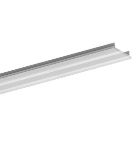DIFFUSEUR PMMA POUR PROFILÉ DE RUBAN LED 'ALU-EPOXY' - 2 M -  TRANSPAR