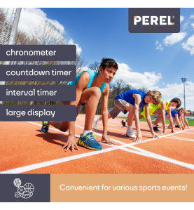 HORLOGE AVEC CHRONOMÈTRE/COMPTE À REBOURS & MINUTERIE D'INTERVALLE - 3