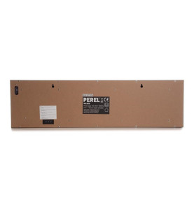 HORLOGE MURALE À AFFICHAGE LED - 83 x 23 x 4 cm - Velleman