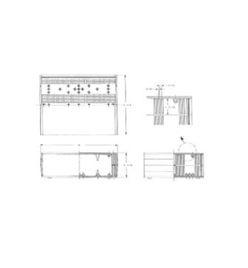 COFFRET WCAH EN PLASTIQUE - NOIR 200 x 160 x 65mm - Velleman