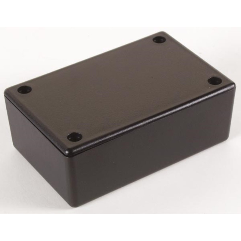COFFRET PLASTIQUE - NOIR 85 x 55 x 30mm