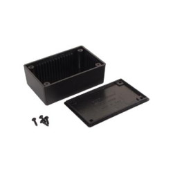 COFFRET PLASTIQUE - NOIR 85 x 55 x 30mm