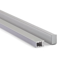 DIFFUSEUR POUR PROFIL ALU-SWISS - POLYCARBONATE UV-ST. - 2 m - CLAIR/TRANSPARENT
