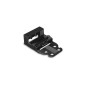 ADAPTATEUR DE FIXATION - POUR BORNES À 5 CONDUCTEURS - SÉRIE 221 - 4 mm² - POUR MONTAGE À VIS - NOIR
