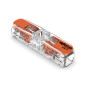 Connecteur d'épissure en ligne avec leviers 0,2 - 4 mm² - pour tous types de conducteurs