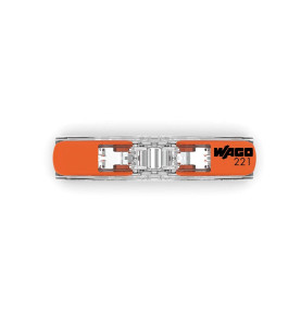 Connecteur d'épissure en ligne avec leviers 0,2 - 4 mm² - pour tous ty