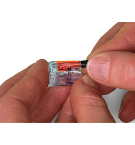MINI BORNE DE CONNEXION À LEVIER 5 x 0.2 - 4 mm² POUR TOUT TYPE DE CÂB