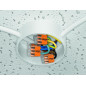 MINI BORNE DE CONNEXION À LEVIER 5 x 0.2 - 4 mm² POUR TOUT TYPE DE CÂBLE