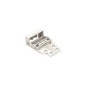 ADAPTATEUR DE FIXATION - POUR BORNES À 5 CONDUCTEURS - SÉRIE 221 - 4 mm² - POUR MONTAGE À VIS - BLANC
