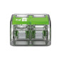 Connecteur d'épissure compact 2 x 0,2 - 4 mm² pour tous types de fils - vert
