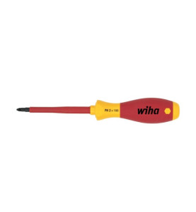 Wiha Tournevis SoftFinish electric Phillips (00849) PH3 x 150 mm - Vel