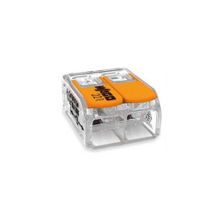 BORNE DE RACCORDEMENT COMPACT - POUR TOUS TYPES DE CONDUCTEURS - MAX. 