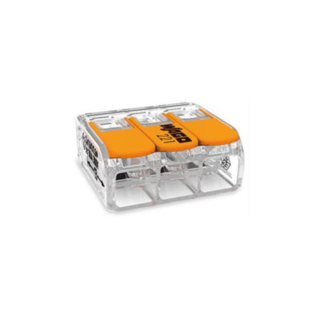 BORNE DE RACCORDEMENT COMPACT - POUR TOUS TYPES DE CONDUCTEURSS - MAX.