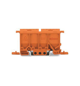 ADAPTATEUR DE FIXATION POUR CONNECTEURS DE 2 À 5 PÔLES, ORANGE - Velle