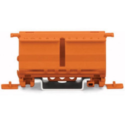 ADAPTATEUR DE FIXATION POUR CONNECTEURS DE 2 À 5 PÔLES, ORANGE