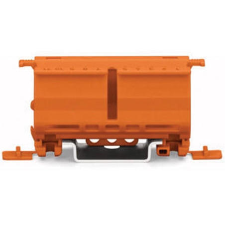ADAPTATEUR DE FIXATION POUR CONNECTEURS DE 2 À 5 PÔLES, ORANGE