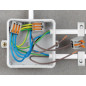 PLAQUE DE DÉCHARGE DE TRACTION ENCLIQUETABLE SUR ADAPTATEUR DE FIXATION